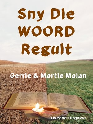 cover image of Sny Die Woord Reguit